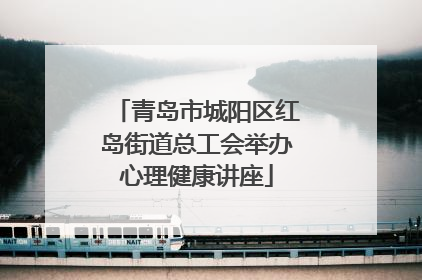 青岛市城阳区红岛街道总工会举办心理健康讲座
